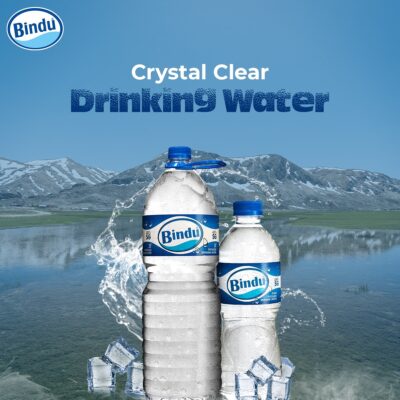 Bindu Drinking Water, 500ML PET Bottle (24 Pcs)