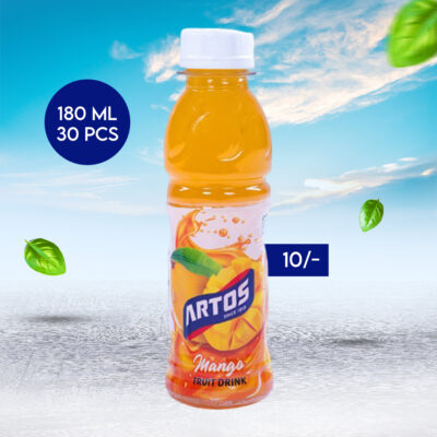 ARTOS Mango Fruit Drink, 180 ml (30 Pcs)